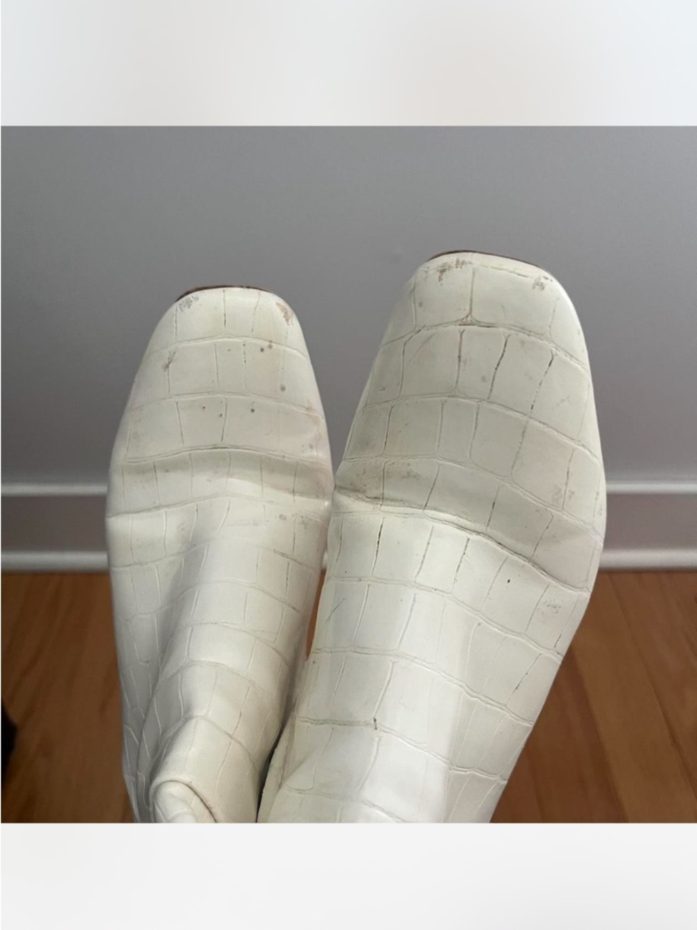Circus by Sam Edelman crocodile knee high gogo boots - Picture 8 of 8